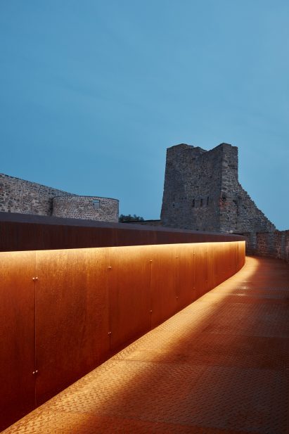 Corten walkway