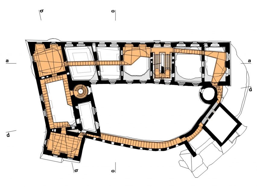 Renovation of Helfštýn Castle in Czech Republic by Atelier-r