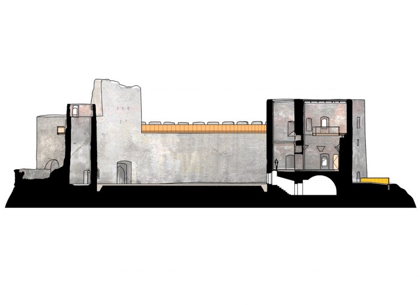 Renovation of Helfštýn Castle in Czech Republic by Atelier-r