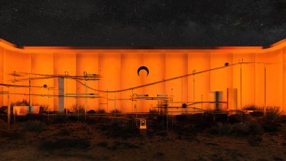 A visual of Orbit: Marine Serre Brand Experience by Dayoung Kim from Hongik University