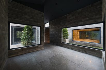 Interior of Aptus Factory Showroom by Hooba Design Group
