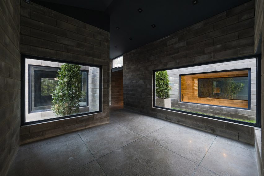 Interior of Aptus Factory Showroom by Hooba Design Group