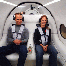 First human passengers travel in BIG-designed hyperloop system