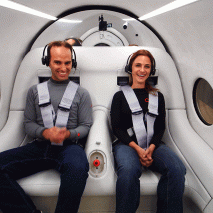 First human passengers travel in BIG-designed hyperloop system