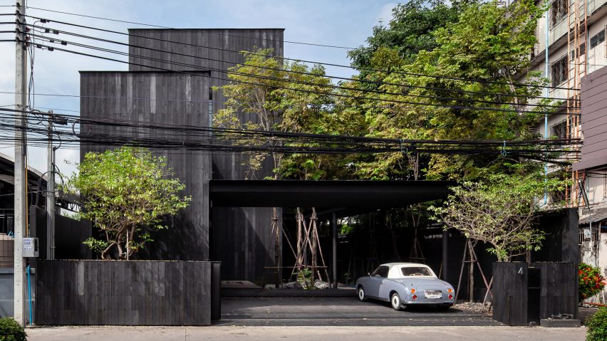 Exterior of IDIN Architects Office in Bangkok, Thailand