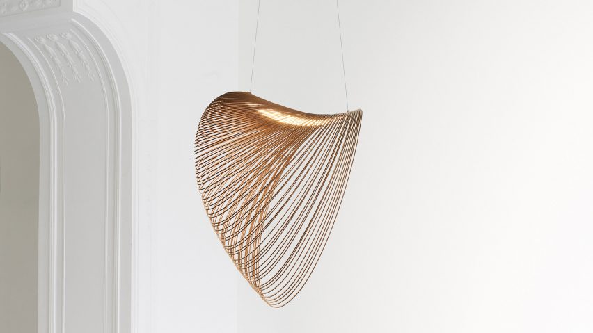 Illan Pendant Light designed by Zsuzsanna Horvath from birch plywood