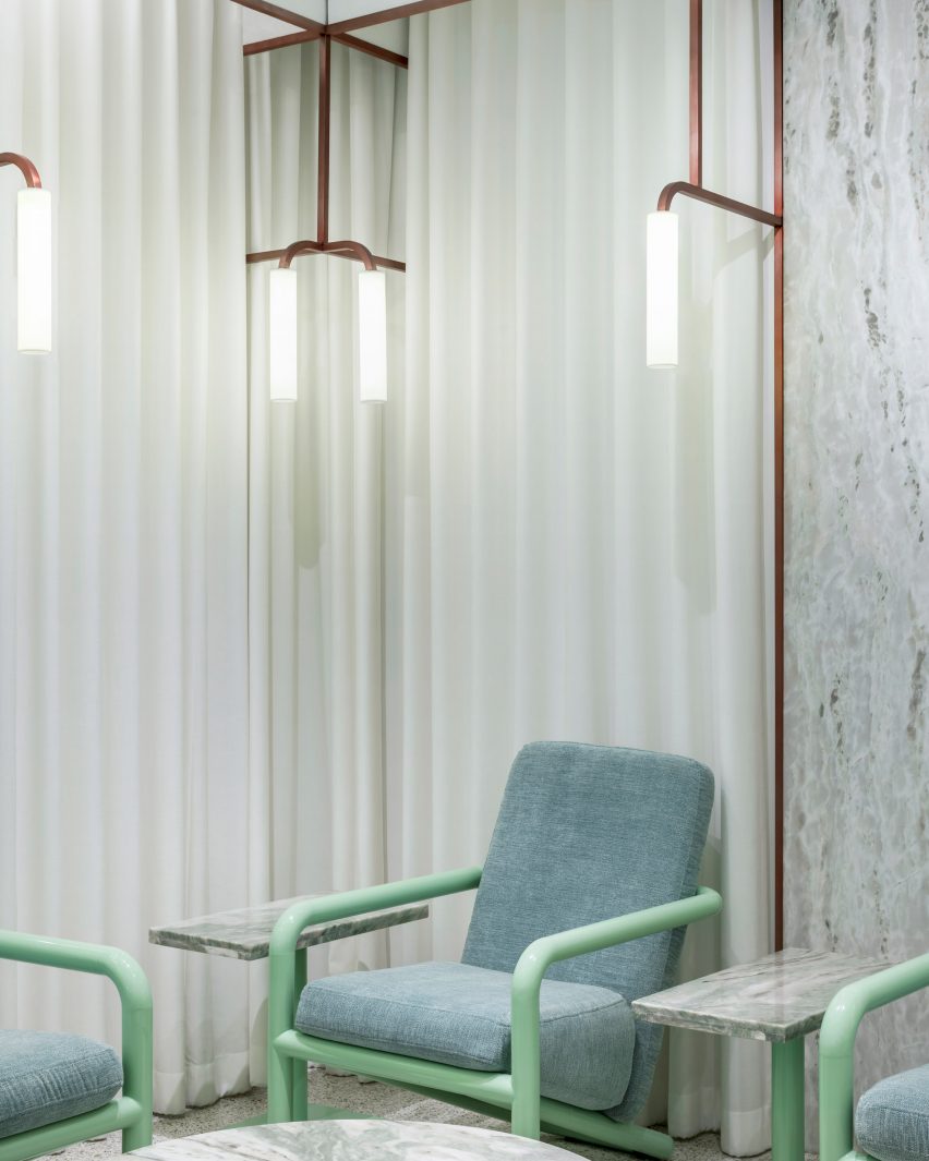 Infinity Wellbeing spa in Bangkok has furniture designed by Space Popular