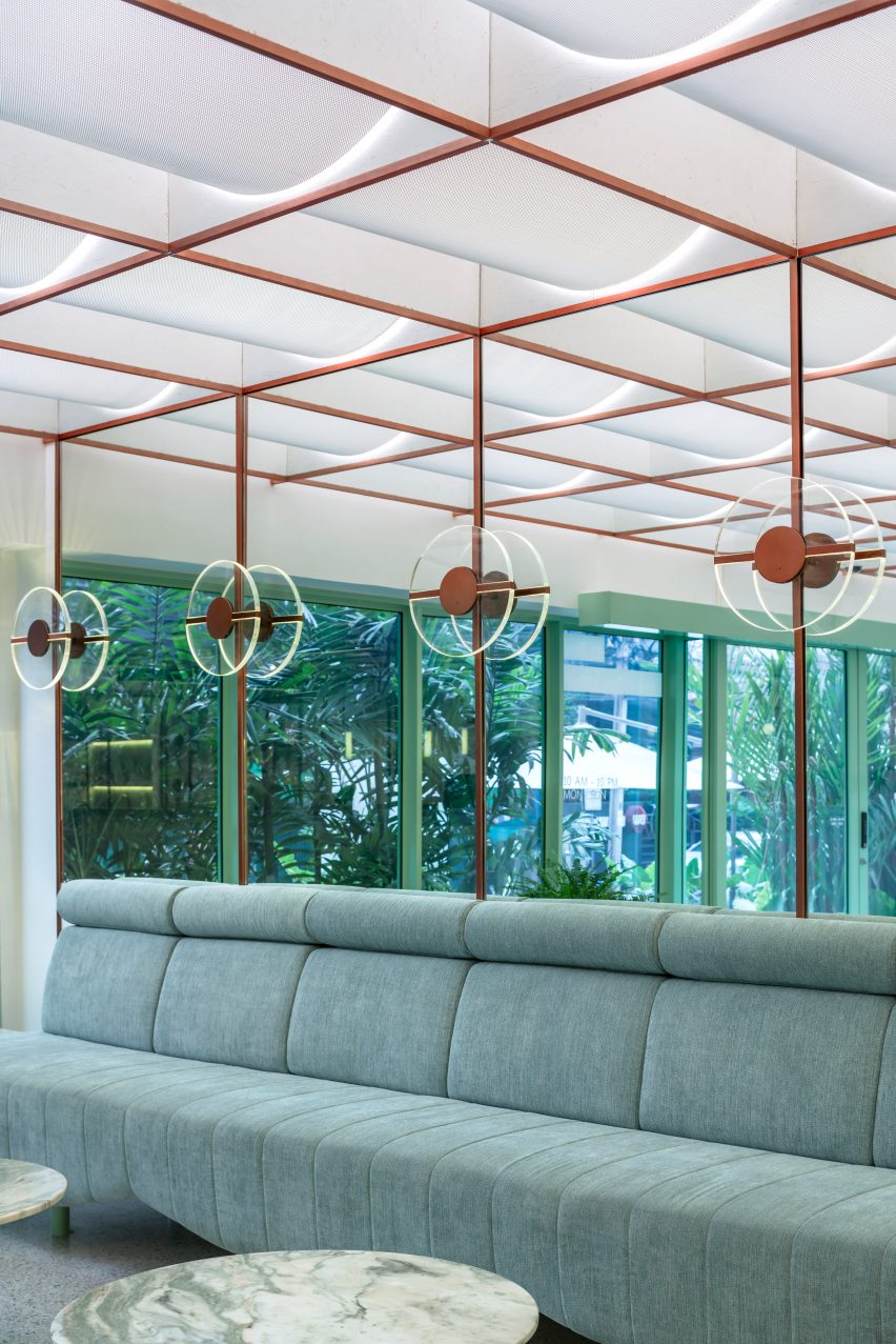 Infinity Wellbeing spa in Bangkok has furniture designed by Space Popular
