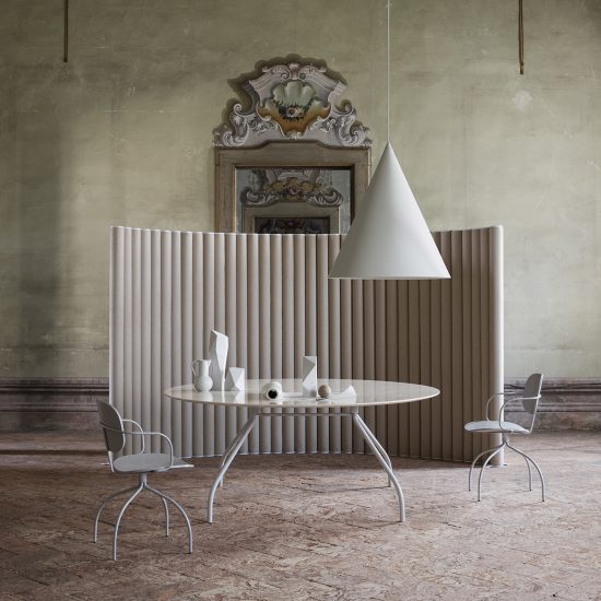 Monforte soundproof partition by Raffaella Mangiarotti for IOC