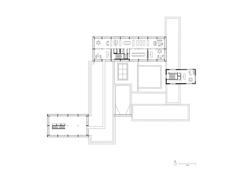 Jacoby Studios by David Chipperfield Architects second floor plan