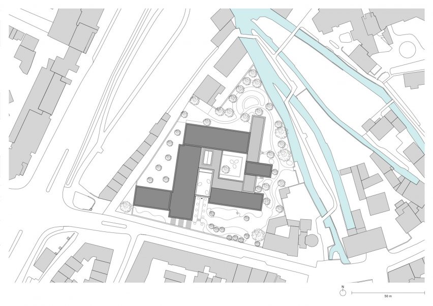 Jacoby Studios by David Chipperfield Architects site plan