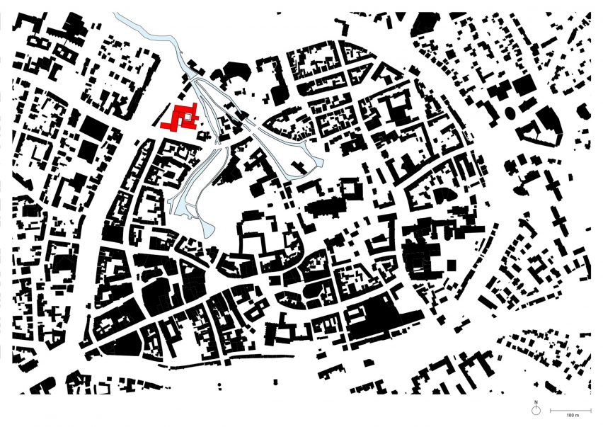 Jacoby Studios by David Chipperfield Architects location plan
