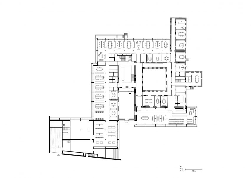 Jacoby Studios by David Chipperfield Architects ground floor plan