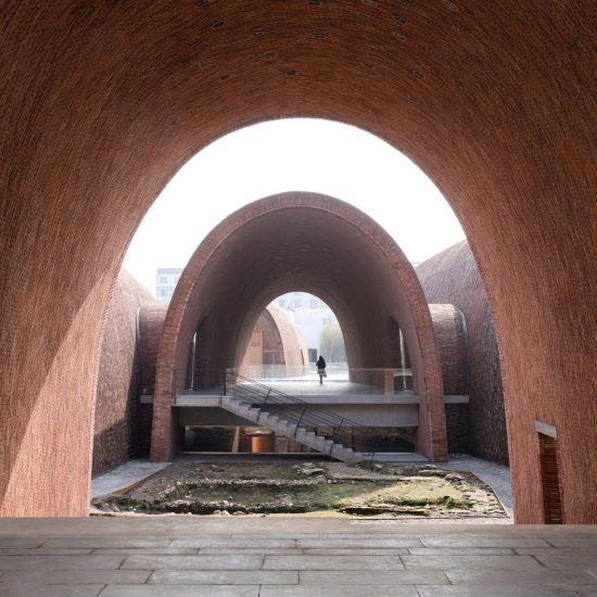 Inside the Jingdezhen Imperial Kiln Museum by Studio Zhu-Pei