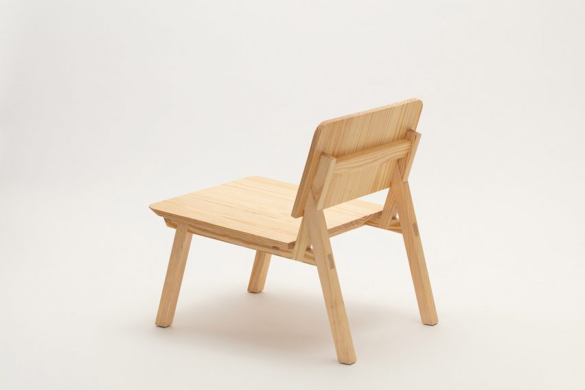 Lounge chair from Jorge Diego Etienne's Tempo collection for Techo