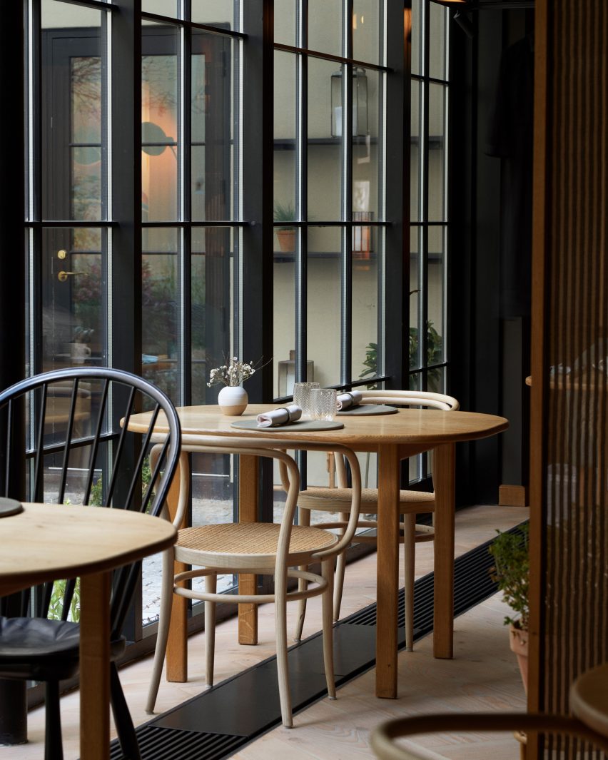 Dining room in Kadeau Copenhagen by OEO Studio