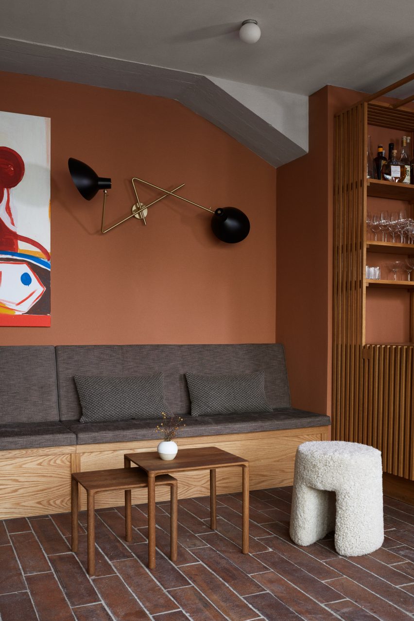 Lounge in Kadeau Copenhagen by OEO Studio