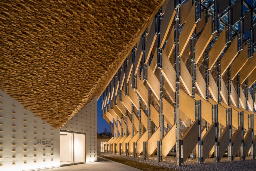 CLT Park Harumi by Kengo Kuma in Tokyo, Japan