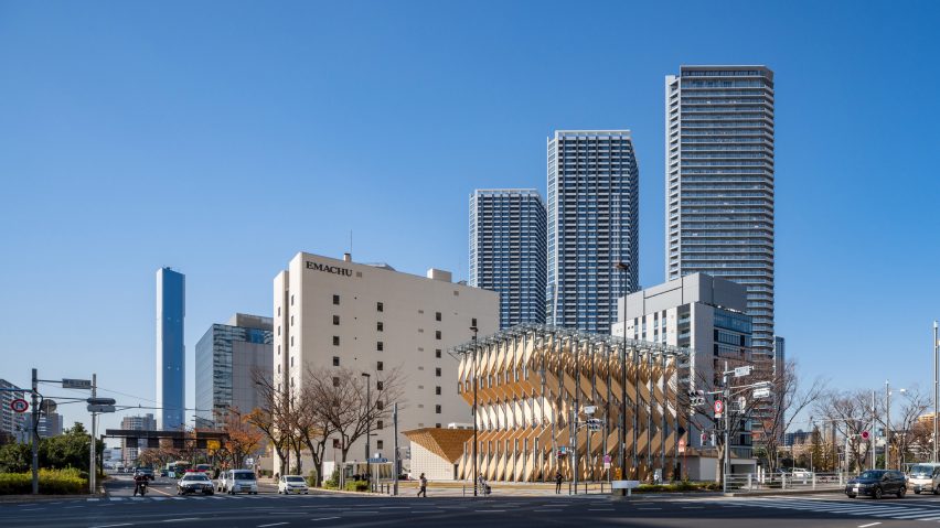 CLT Park Harumi by Kengo Kuma in Tokyo, Japan