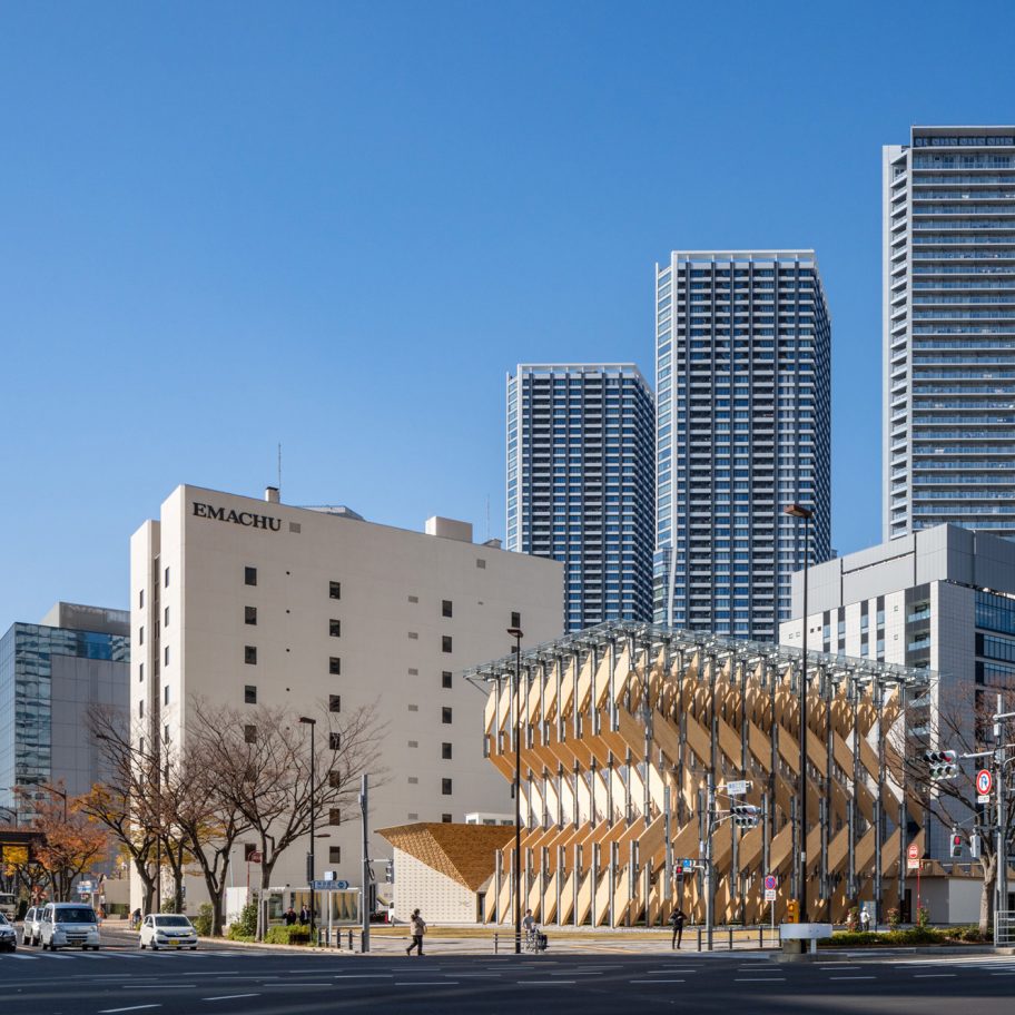CLT Park Harumi by Kengo Kuma in Tokyo, Japan