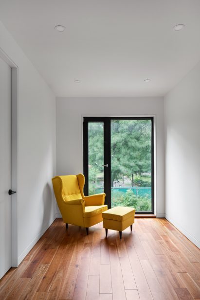 Inside of King Edward Residence by Atelier Schwimmer in Montreal, Canada