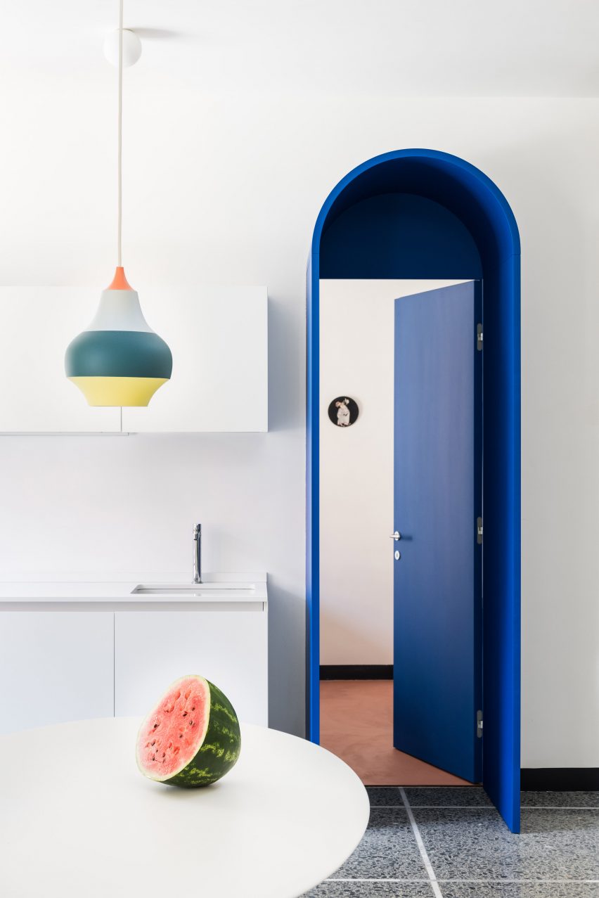Retroscena apartment renovation by La Macchina Studio in Rome, Italy