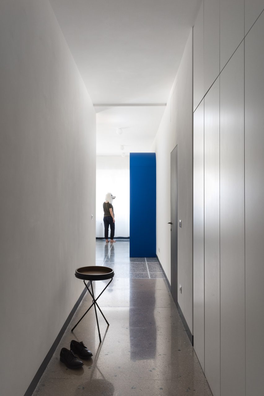 Retroscena apartment renovation by La Macchina Studio in Rome, Italy