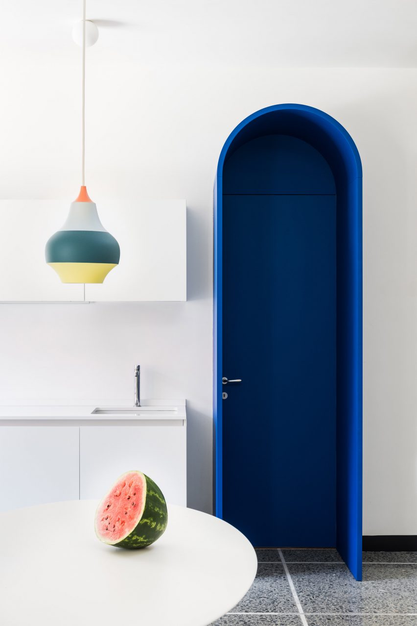 Retroscena apartment renovation by La Macchina Studio in Rome, Italy