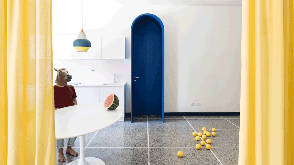 Retroscena apartment renovation by La Macchina Studio in Rome, Italy