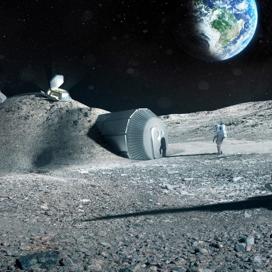 Foster+Partners teamed up with ESA in 2013 to design a lunar base
