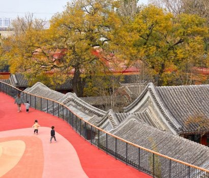 Rooftop playground