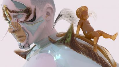 Still from Marcel/a Baltarete's short film A Journey of Digital Introspection and Relief II