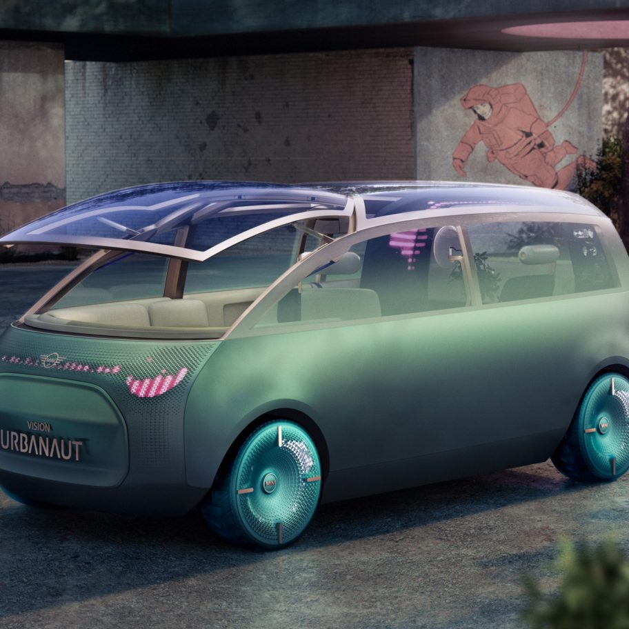 The Vision Urbanaut concept vehicle by MINI