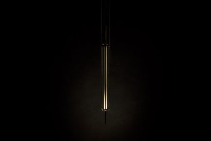 Morgan Ruben's Luminosa lamp in the dark
