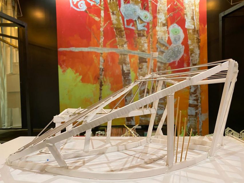 My ArchiSchool student Oscar Bone created a model of a school
