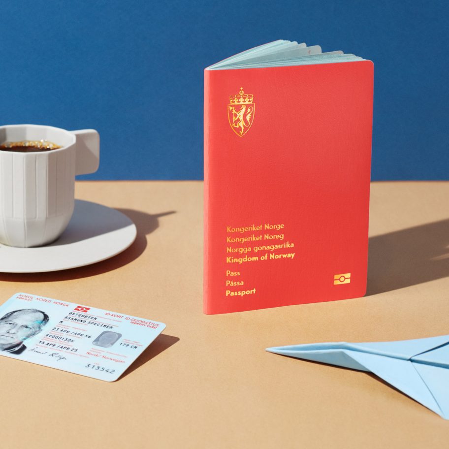 Neue’s minimal designs for Norwegian passports go into circulation