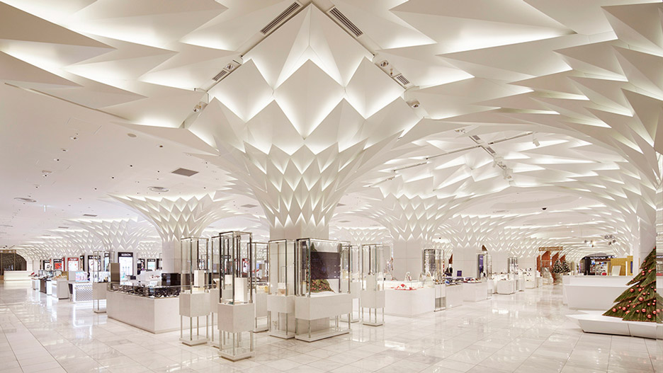 Nihombashi Mitsukoshi by Lighting Planners Associates