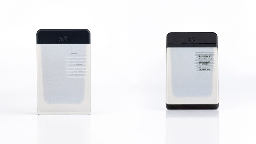 Nseen perfume bottle from Jiani Zeng and Honghao Deng's Illusory Material project
