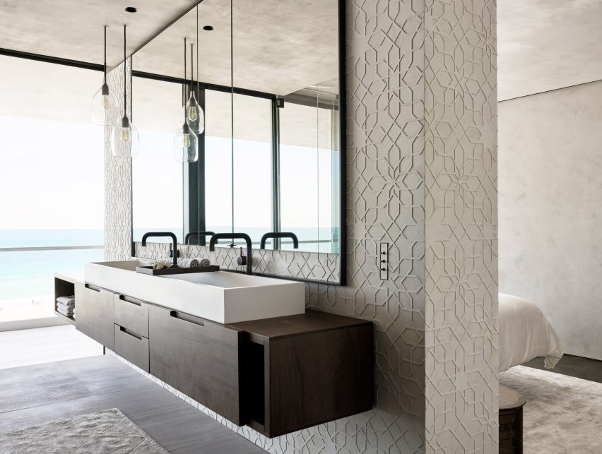 Interiors of Ocean Drive apartment by MW Works in Miami, Florida