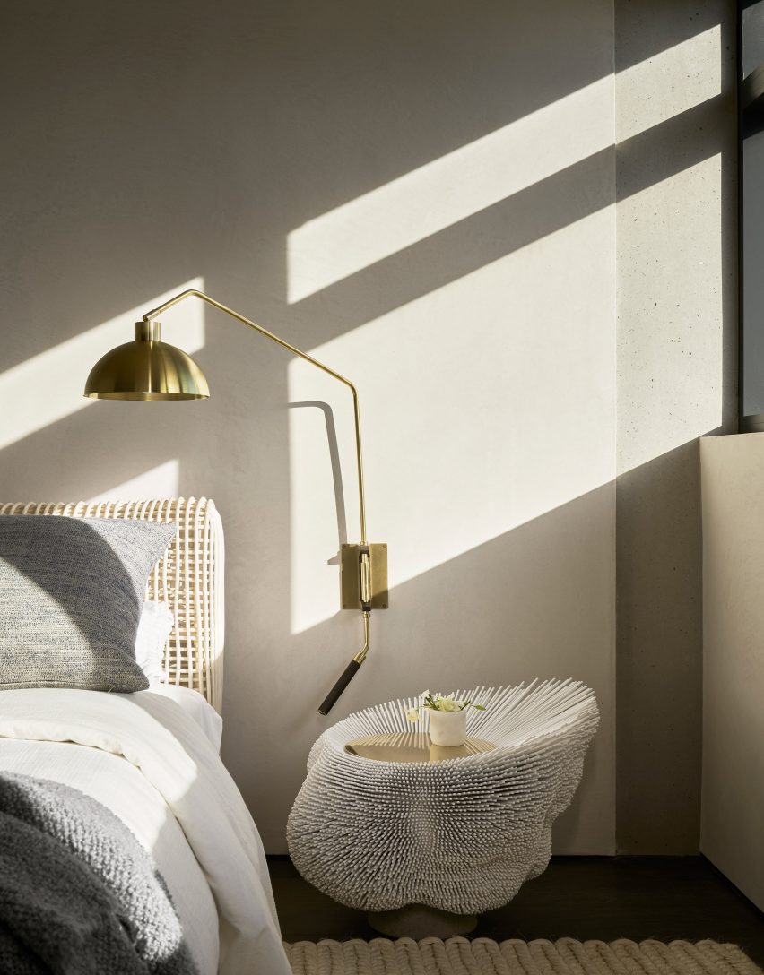 Interiors of Ocean Drive apartment by MW Works in Miami, Florida