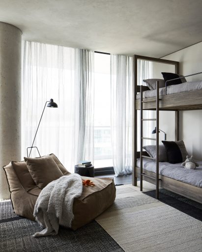 Children's bedroom of Ocean Drive apartment by MW Works in Miami, Florida