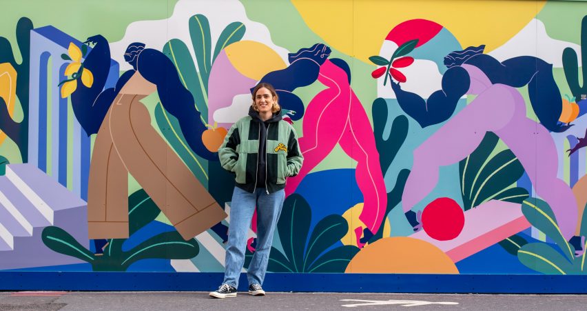 Kelly Anna's artwork for Paddington Square
