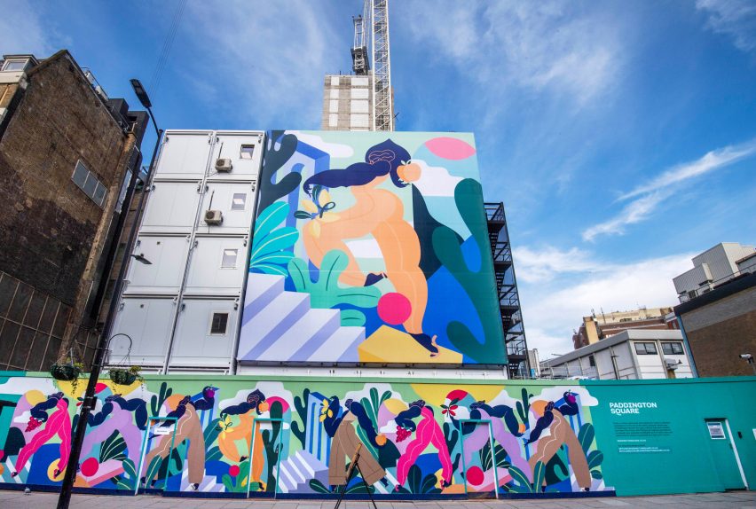 Kelly Anna's artwork for Paddington Square