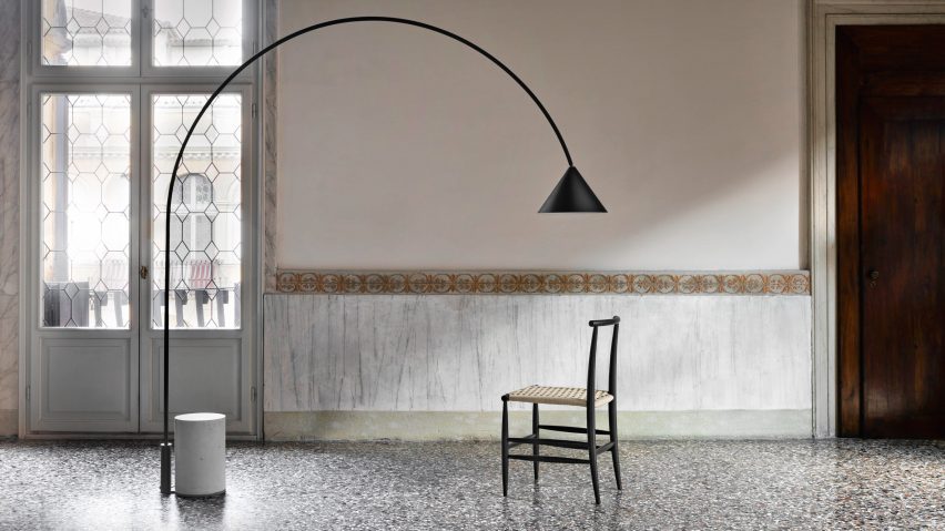Pelleossa chair with rushed seat designed by Francesco Faccin for Miniforms