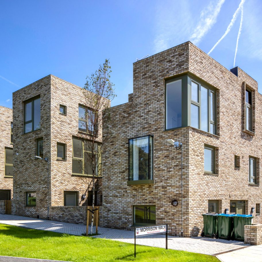 Rochester Way housing in Greenwich by Peter Barber Architects 