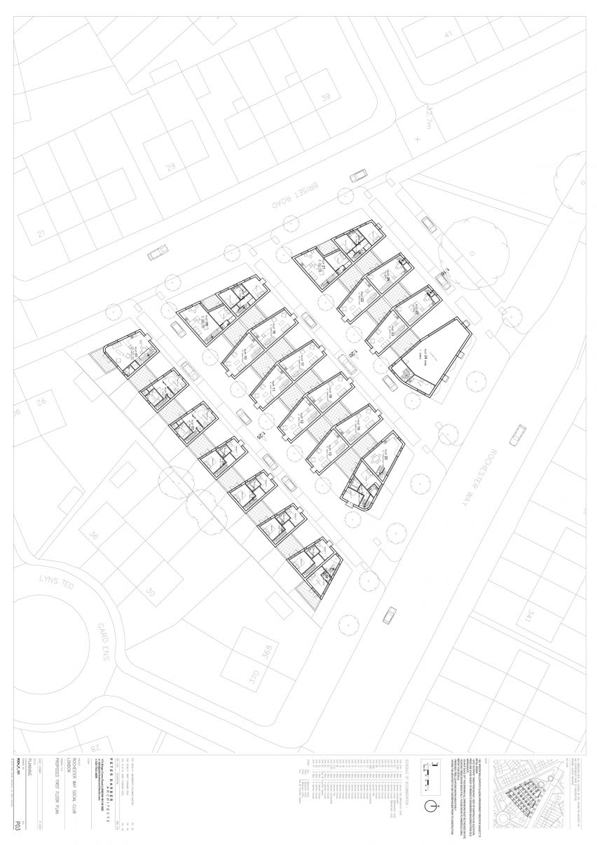 Rochester Way housing in Greenwich by Peter Barber Architects 