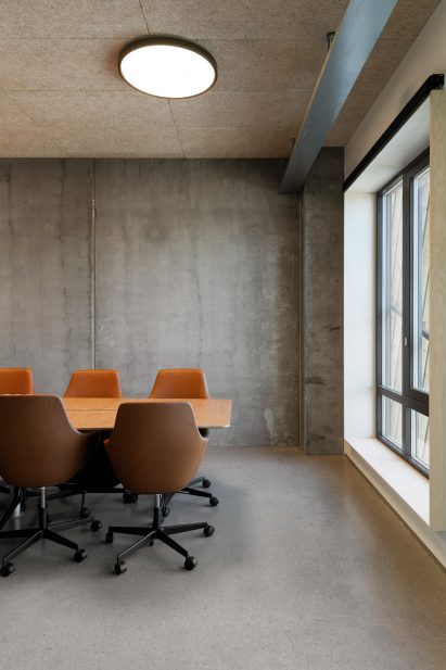 Interior of Powerhouse Telemark by Snøhetta in Porsgrunn, Norway