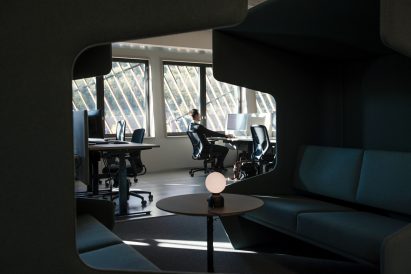 Interior of Powerhouse Telemark by Snøhetta in Porsgrunn, Norway