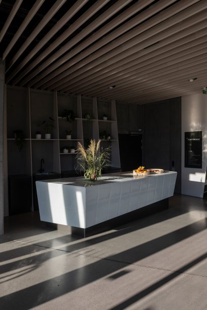 Interior of Powerhouse Telemark by Snøhetta in Porsgrunn, Norway
