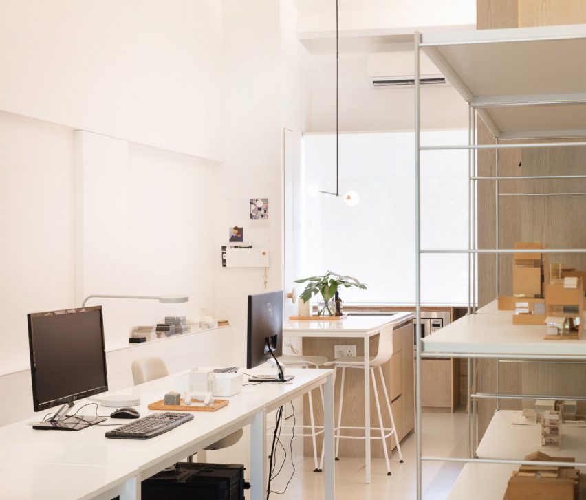 Office interior of Project #13 by Studio Wills + Architects